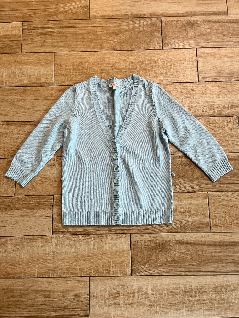 Womens Ann Taylor Blue Sweater Cardigan - M